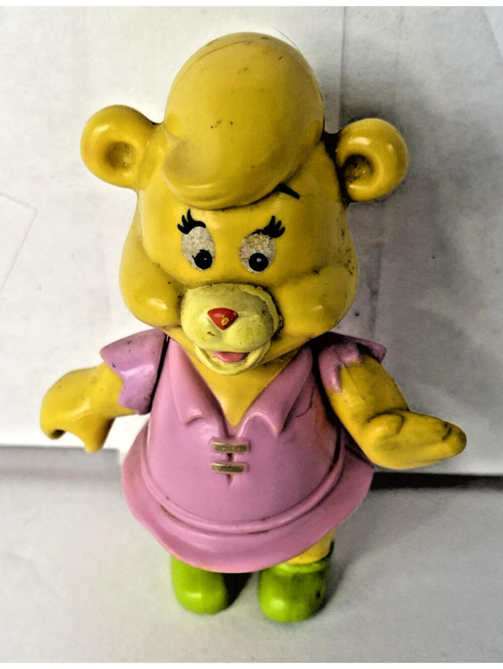 Sunni Gummi Bear - Vintage 1985 Disney Fisher-Price Figure 3.25" tall